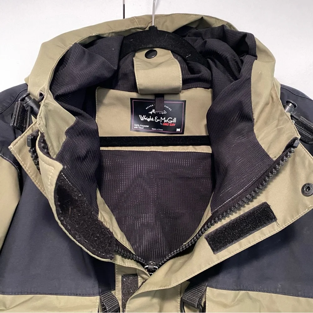 Wright & McGill Co big horn fishing/wading hooded jacket - Picture 5 of 11